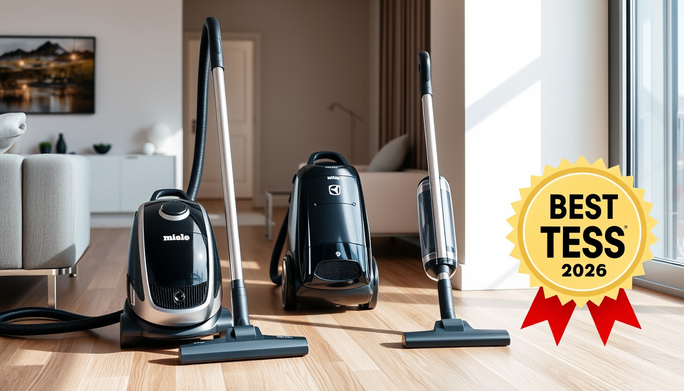 Dammsugare bäst i test 2026 – Miele och Electrolux