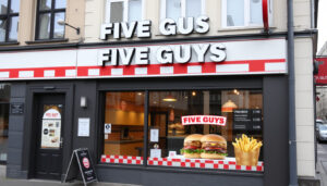 Five Guys Meny Sverige 2025 – priser, öppettider och restauranger