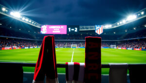 Liverpool FC mot Atlético Madrid laguppställning & resultat